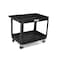 Toter Utility Cart - Lipped Top and Straight Handle 44x25.3x32.3 - Black UCL00-S - alternate 1